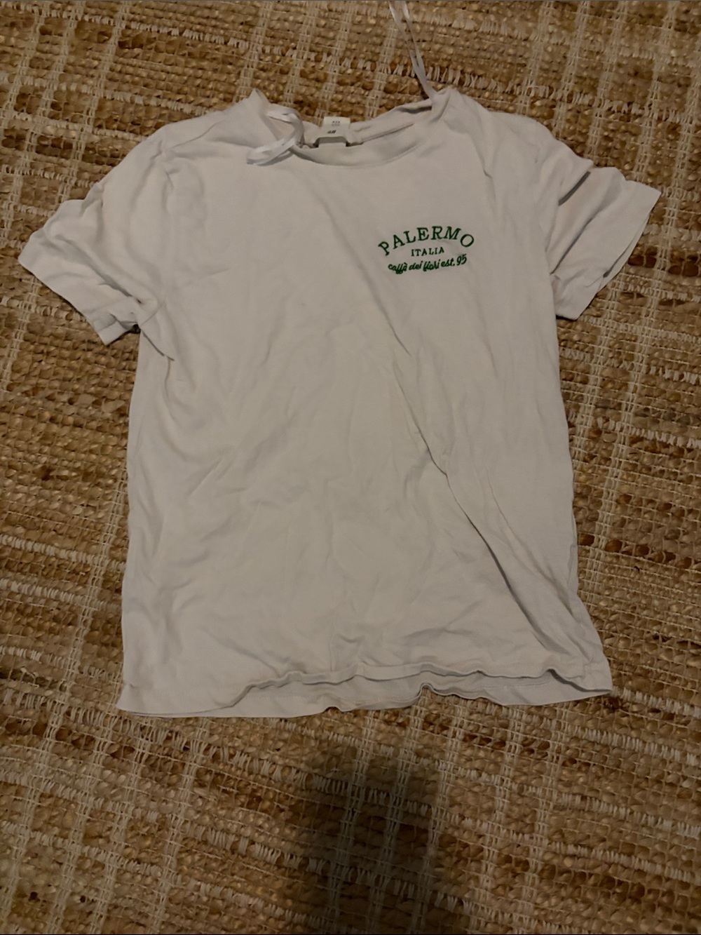 Italia White Graphic Tee - Men